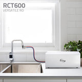 Tankless High Output Versatile Portable Countertop Reverse Osmosis Drinking Water Filtration System, 600 GPD
