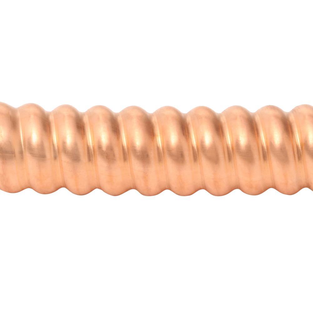 3/4 in. FIP/MIP x 3/4 in. Nominal Male/Female Sweat x 12 in. Copper Water Heater Connector (7/8 in. O.D.) - Super Arbor