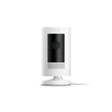 Stick Up Camera Plug-In Indoor/Outdoor Standard Security Camera, White - Super Arbor