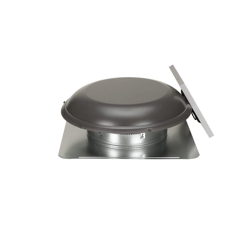 800 CFM Weatherwood Galvanized Steel Solar Powered Attic Fan - Super Arbor