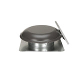 800 CFM Weatherwood Galvanized Steel Solar Powered Attic Fan - Super Arbor