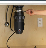 GE 1/2-HP Continuous Feed Garbage Disposal