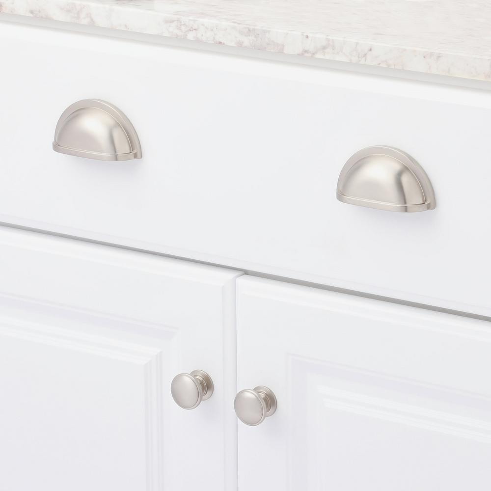 Williamsburg 1-1/4 in. Stainless Steel Cabinet Knob - Super Arbor
