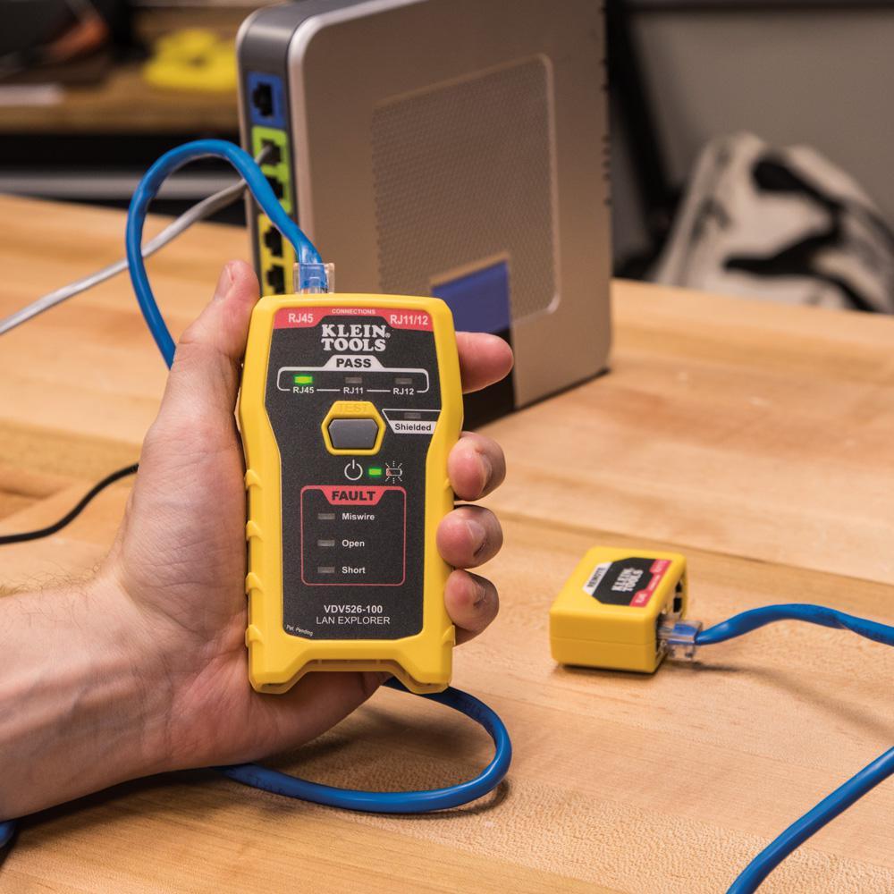 LAN Explorer Data Cable Tester with Remote - Super Arbor