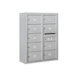 3800 Horizontal Series 9-Compartment Surface Mount Mailbox - Super Arbor