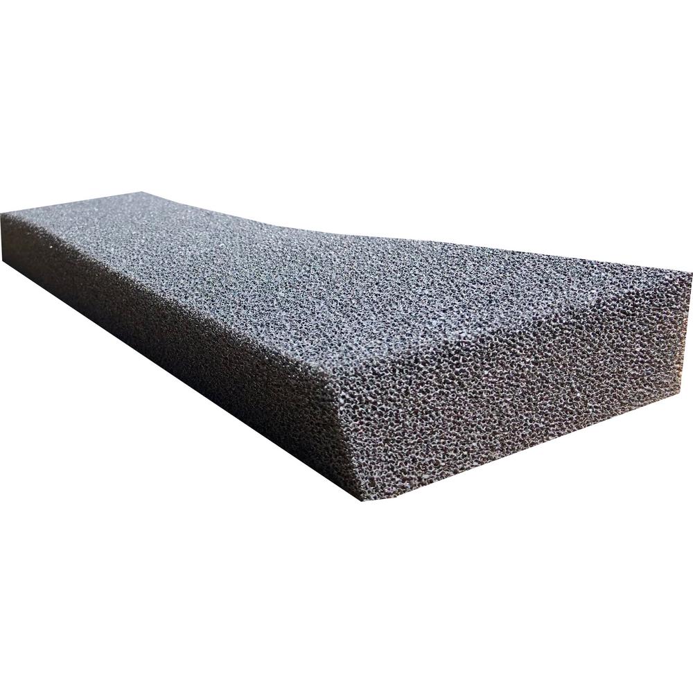 Pro FR 4 ft. Plastic Foam Filter Gutter Guard for 4 in. Half Round (8-Pack)