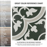 Merola Tile Arte Due Encaustic 9-3/4 in. x 9-3/4 in. Porcelain Floor and Wall Tile (11.11 sq. ft. / case)