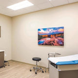 2 ft. x 4 ft. White Integrated Color Selectable 3500K/4000K/5000K LED Backlit Panel - Super Arbor
