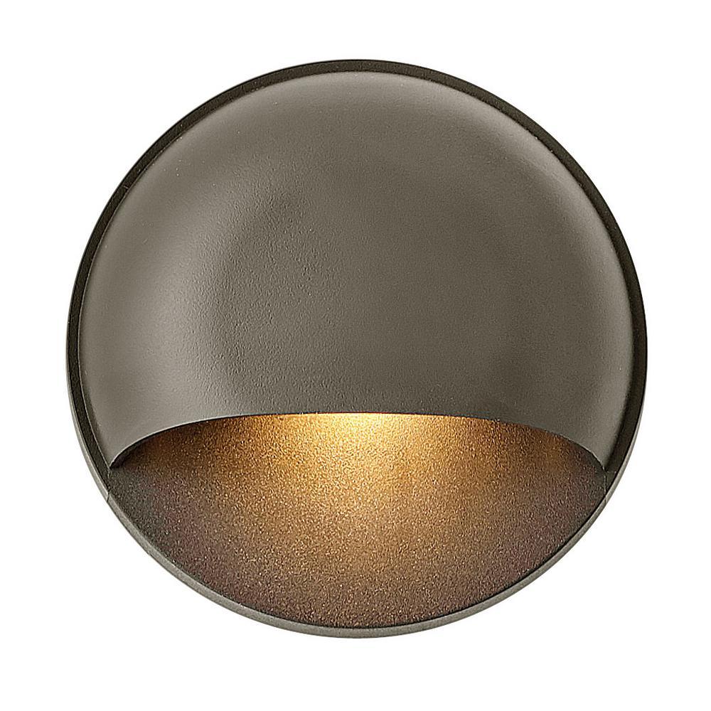 Nuvi Low-Voltage Matte White Integrated LED Round Stair Light - Super Arbor