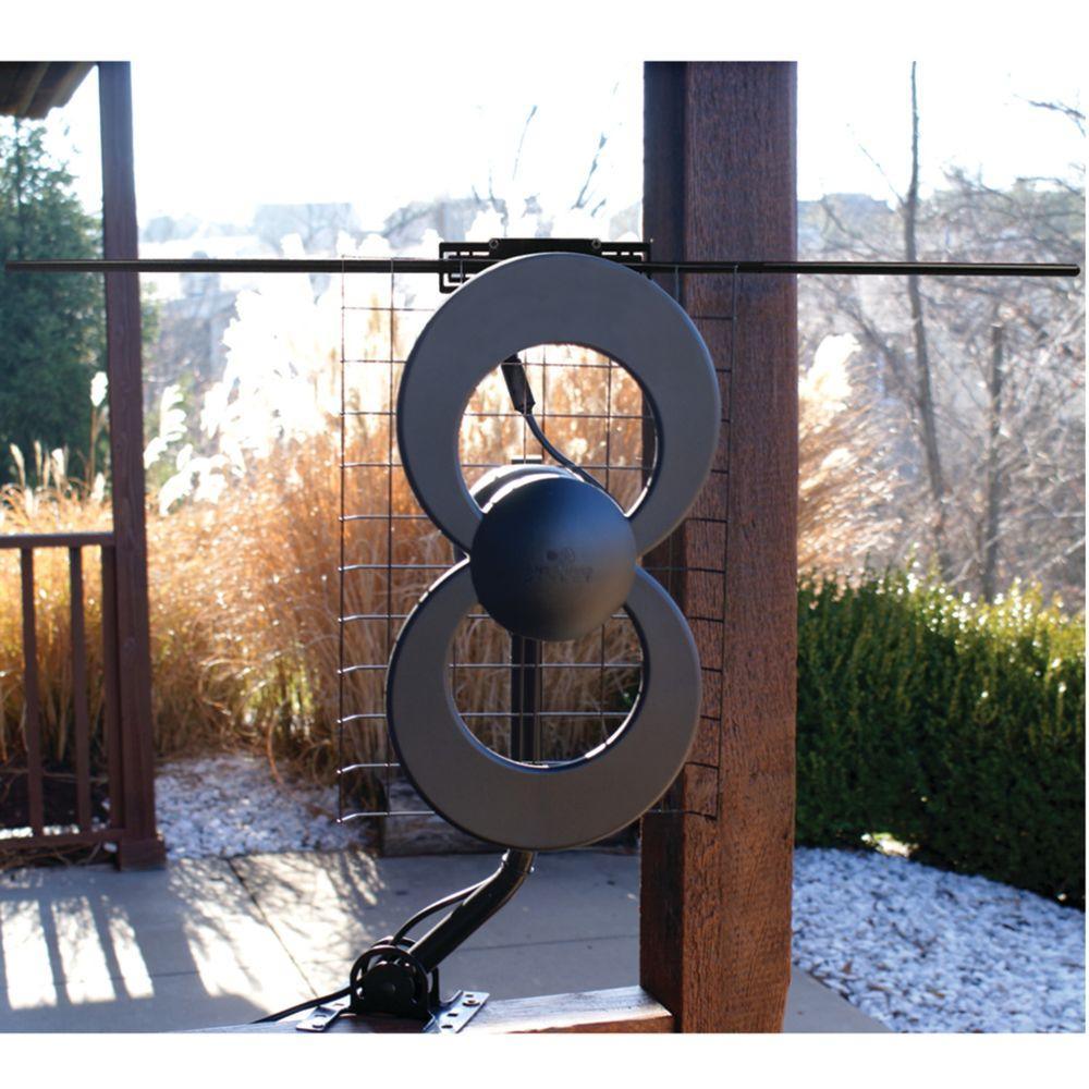 4 Quad-Loop UHF Outdoor Antenna - Super Arbor