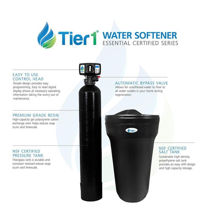 Essential Certified Series 48,000 Grain High Efficiency Digital Water Softener