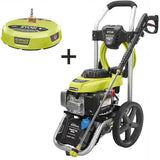 RYOBI 3000 PSI 2.3 GPM Honda Gas Pressure Washer and 15 in. Surface Cleaner