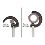 10 in. to 17 in. Telescoping 7/8 - 2-1/2 in. Basin Wrench - Super Arbor