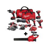 M18 FUEL 18-Volt Lithium-Ion Brushless Cordless Hammer Drill and Impact Driver Combo Kit (2-Tool) with Two 5Ah Batteries