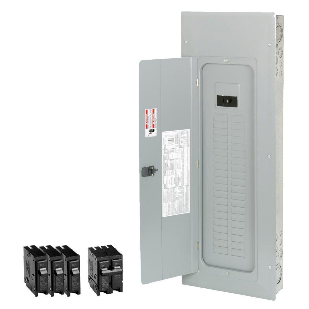 BR 100 Amp 10 Space 20 Circuit Indoor Main Breaker Renovation Loadcenter Value Pack (Includes 2-BR115 and 1-BR230) - Super Arbor