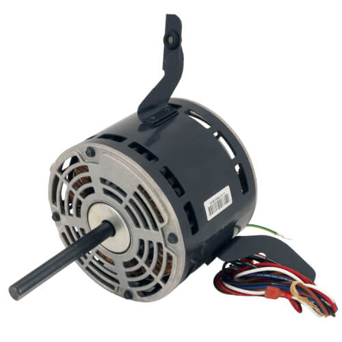 Goodman-Amana B1340021S blower motor - front view (Voltage: 115V; Horse Power: 1/3)