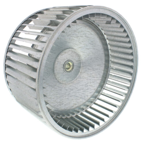Goodman-Amana B1368034S blower wheel - side view (Product Type: Blower Wheel)
