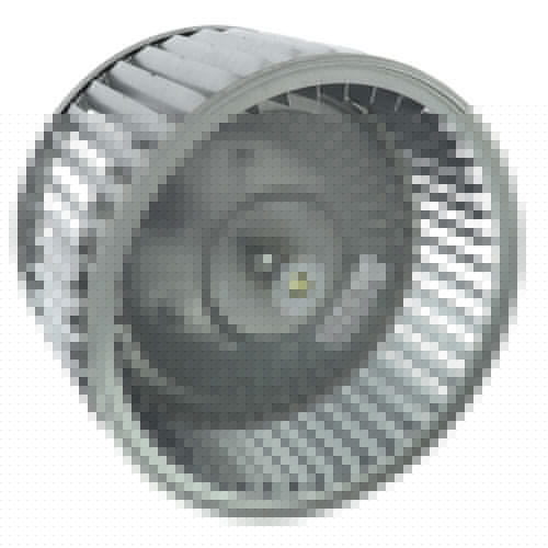 Goodman-Amana B1368042S blower wheel - side view (Product Type: Blower Wheel)