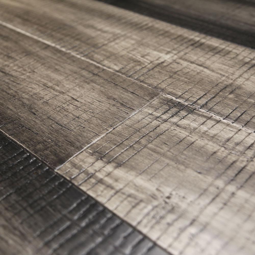 Islander Dovetail Gray .33 in. T x 5.12 in. W x 36.22 in. Length Engineered Rigid Core Bamboo Flooring (10.3 sq. ft. / case) - Super Arbor