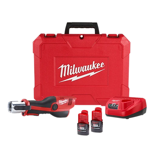 Milwaukee M12 12-Volt Lithium-Ion FORCE LOGIC Press Tool Kit with 3 Jaws + Free M12 FUEL HACKZALL Kit