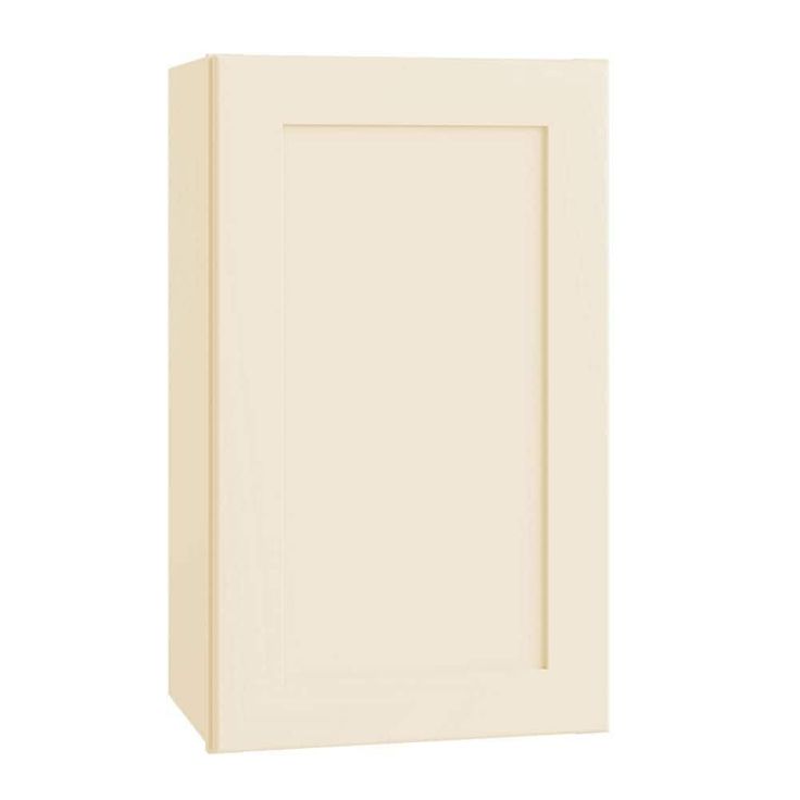 Home Decorators Collection Newport 18 in. W x 12 in. D x 36 in. H Assembled Plywood Wall Kitchen Cabinet in Blended Cream with Soft Close