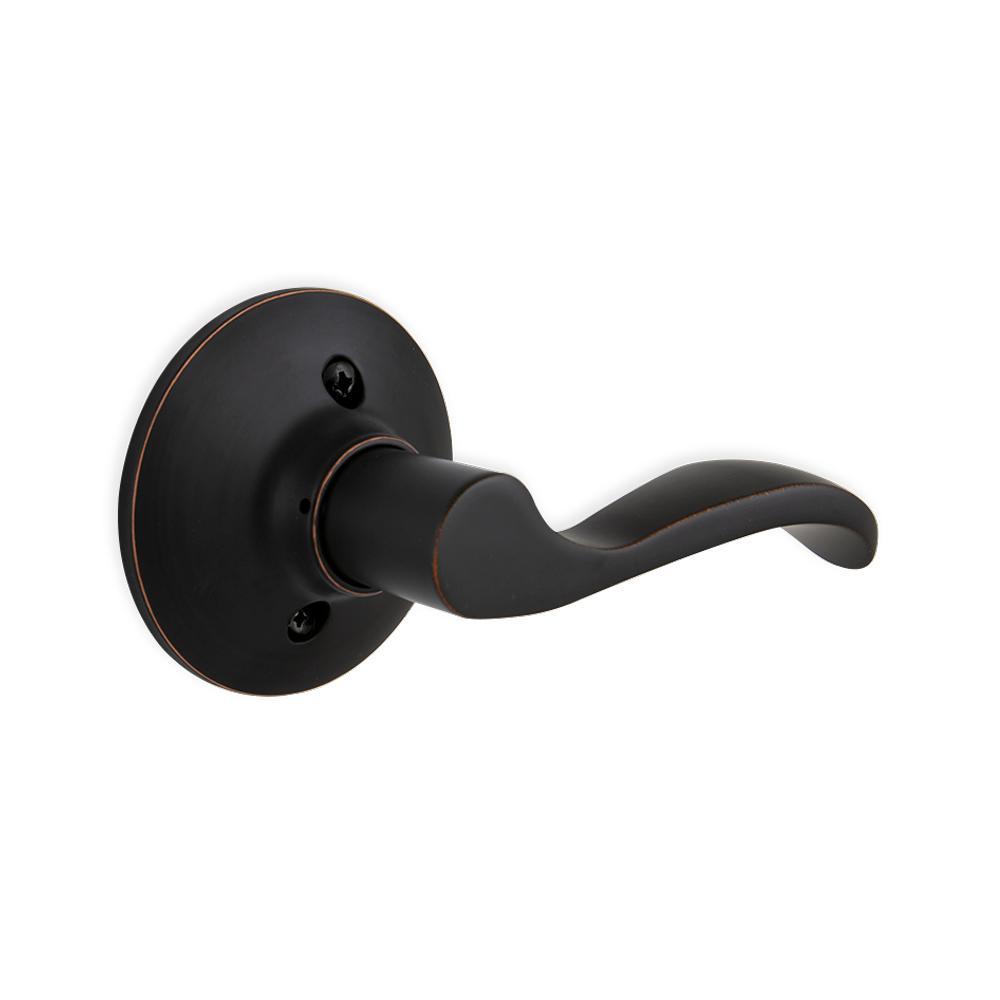 Naples Satin Nickel Right Handed Dummy Door Lever - Super Arbor