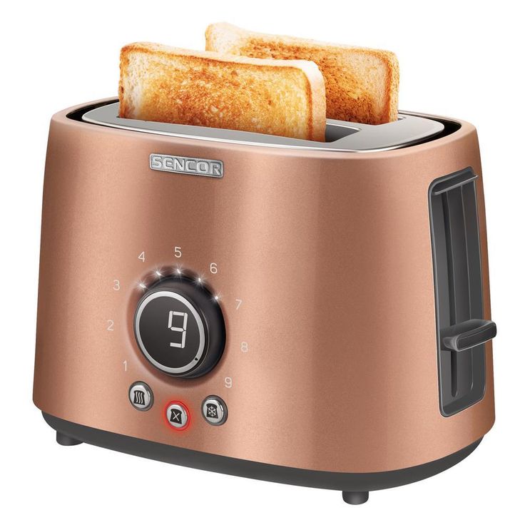 2-Slice Green Long Slot Toaster with Rack