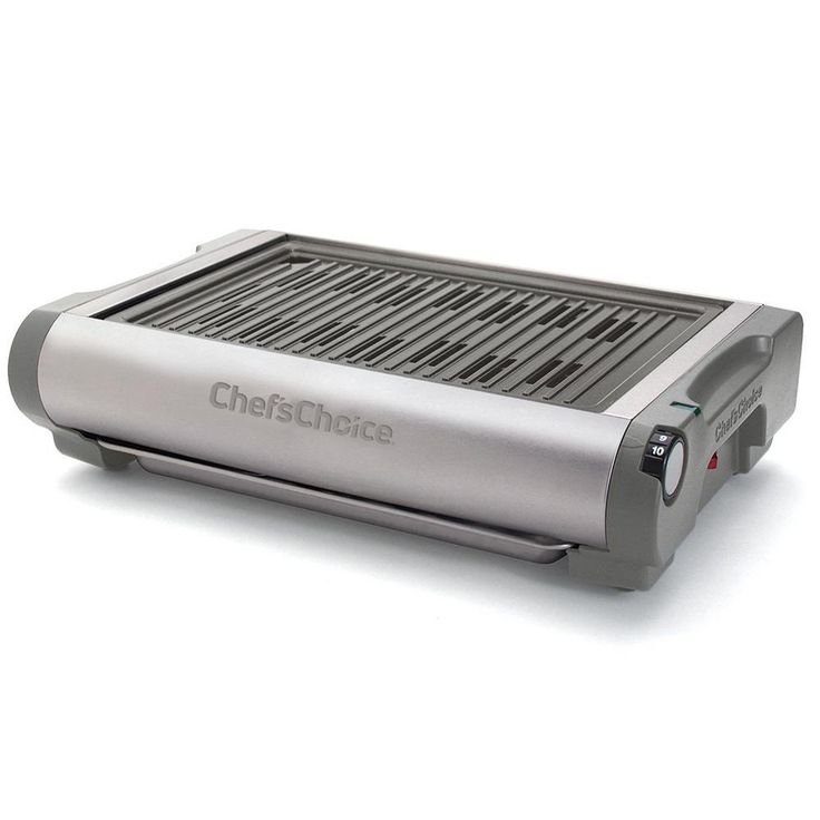 1500-Watt Black Indoor Electric Grill with Removable Nonstick Plate Drip Tray and Adjustable Temperature Control