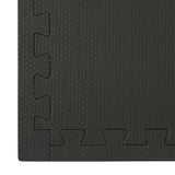 Norsk Blue/Black 24 in. x 24 in. EVA Foam Sport Multi-Purpose Reversible Interlocking Tile (28-Tile)