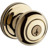 Hancock Satin Nickel Entry Door Knob Featuring SmartKey Security - Super Arbor