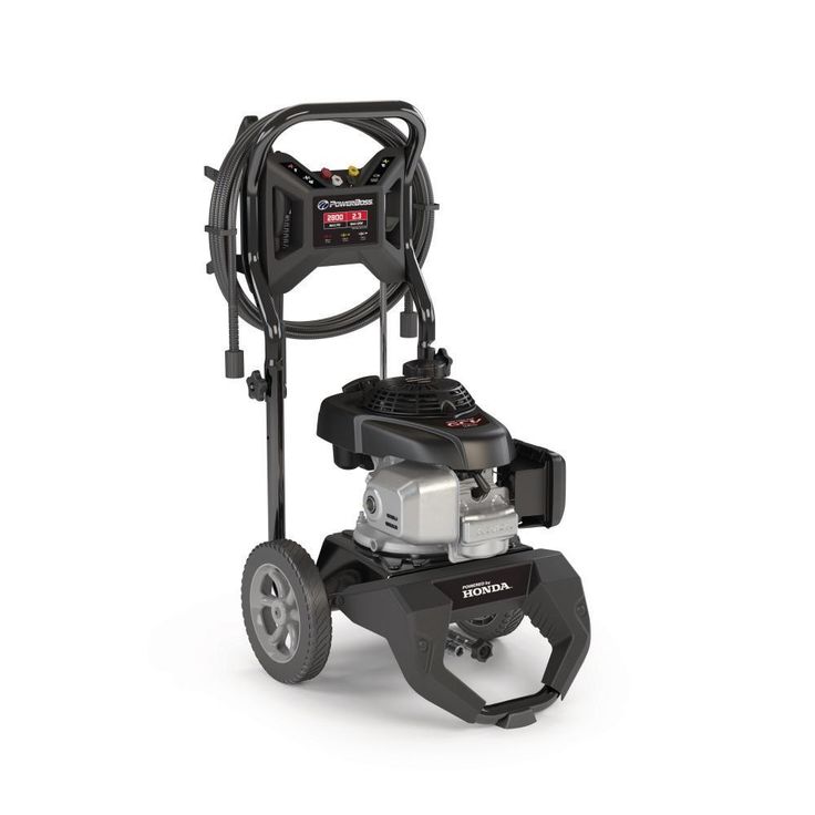 PowerBoss 2800 PSI 2.3 GPM Cold Water Gas Pressure Washer with Honda GCV160 OHV Engine and Quick Connect Spray Tips
