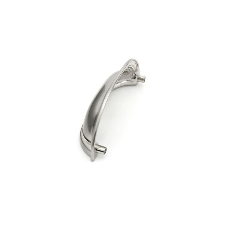 Deco 96 mm Center-to-Center Satin Nickel Cup Pull