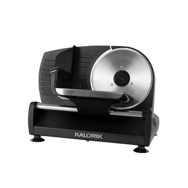 200 W Black Professional Food Slicer