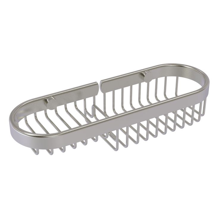 Allied Brass Combination Wire Basket in Unlacquered Brass