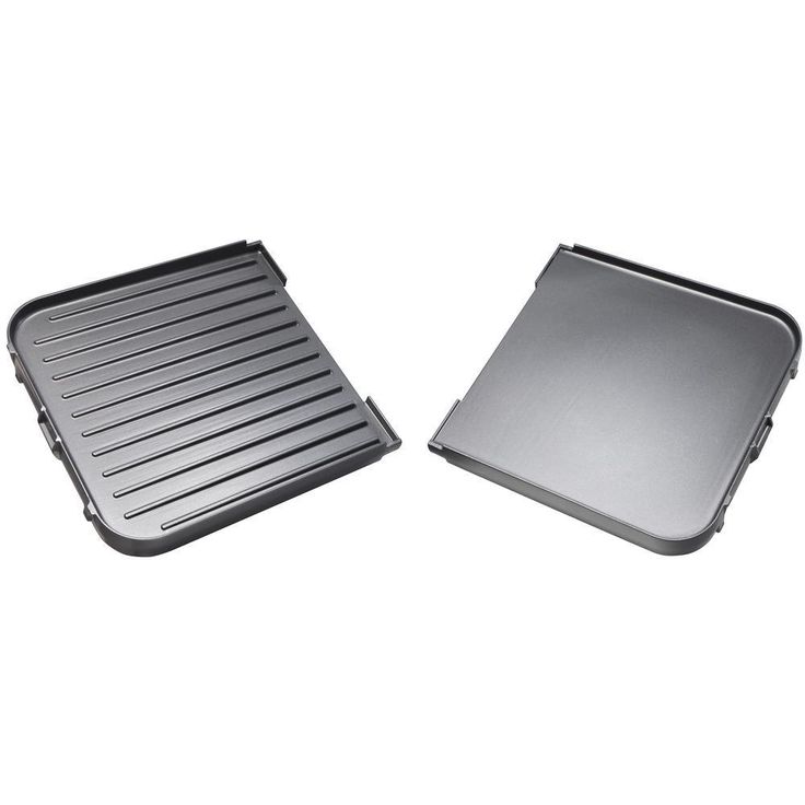 3 in 1 180 sq. in. Black Indoor Grill with Removable Grids
