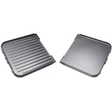 3 in 1 180 sq. in. Black Indoor Grill with Removable Grids