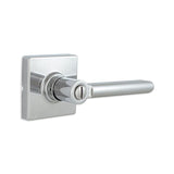 Tonbridge Aged Bronze Bed/Bath Door Lever with Round Rose (4-Pack)