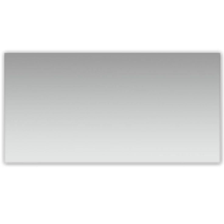 Sleek 30 in. W x 60 in. H Frameless Wall Mounted Vanity Bathroom Mirror in Glass