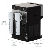 Tri-Temp 2-Stage Countertop Point of Use Water Cooler with UV Self-Cleaning