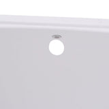 Green Tea 5 ft. x 42 in. Reversible Drain Soaking Bathtub in White - Super Arbor