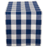 Black Buffalo Check Cotton Table Runner
