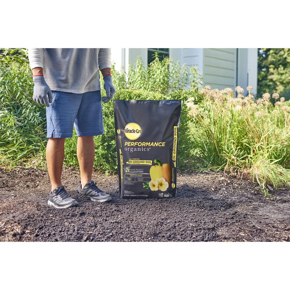 Miracle-Gro 1.3 cu. ft. Performance Organics All Purpose In-Ground Garden Soil - Super Arbor
