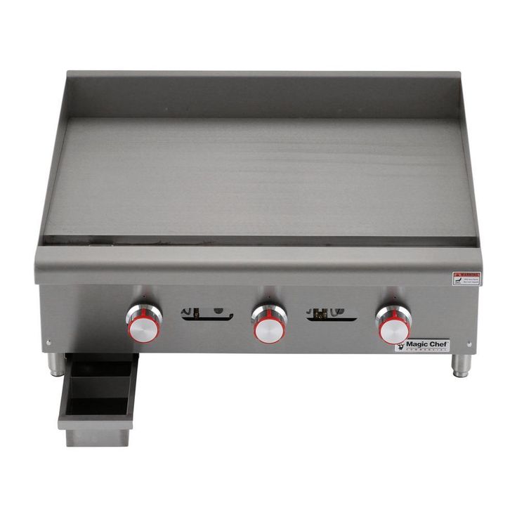 Commercial 36 in. Thermostatic Countertop Griddle