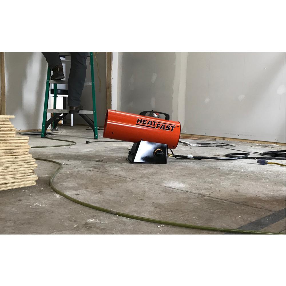125,000 BTU LP Forced Air Propane Space Heater with Variable Heat Control - Super Arbor