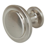 1-1/4 in. Dia Oil Rubbed Bronze Classic Round Ring Cabinet Knobs (10-Pack) - Super Arbor