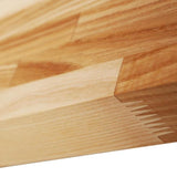 Sparrow Peak Ash 6-ft Unfinished Natural Straight Butcher Block Ash Kitchen Countertop