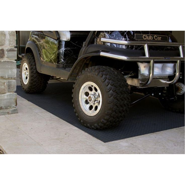 Diamond Deck 5 ft. x 20 ft. Black Textured PVC Rollout Flooring