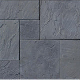 Patio-on-a-Pallet 120 in. x 120 in. x 1.5 in. Gray Variegated Dutch York-Stone Concrete Paver (Pallet of 44-Pieces) - Super Arbor