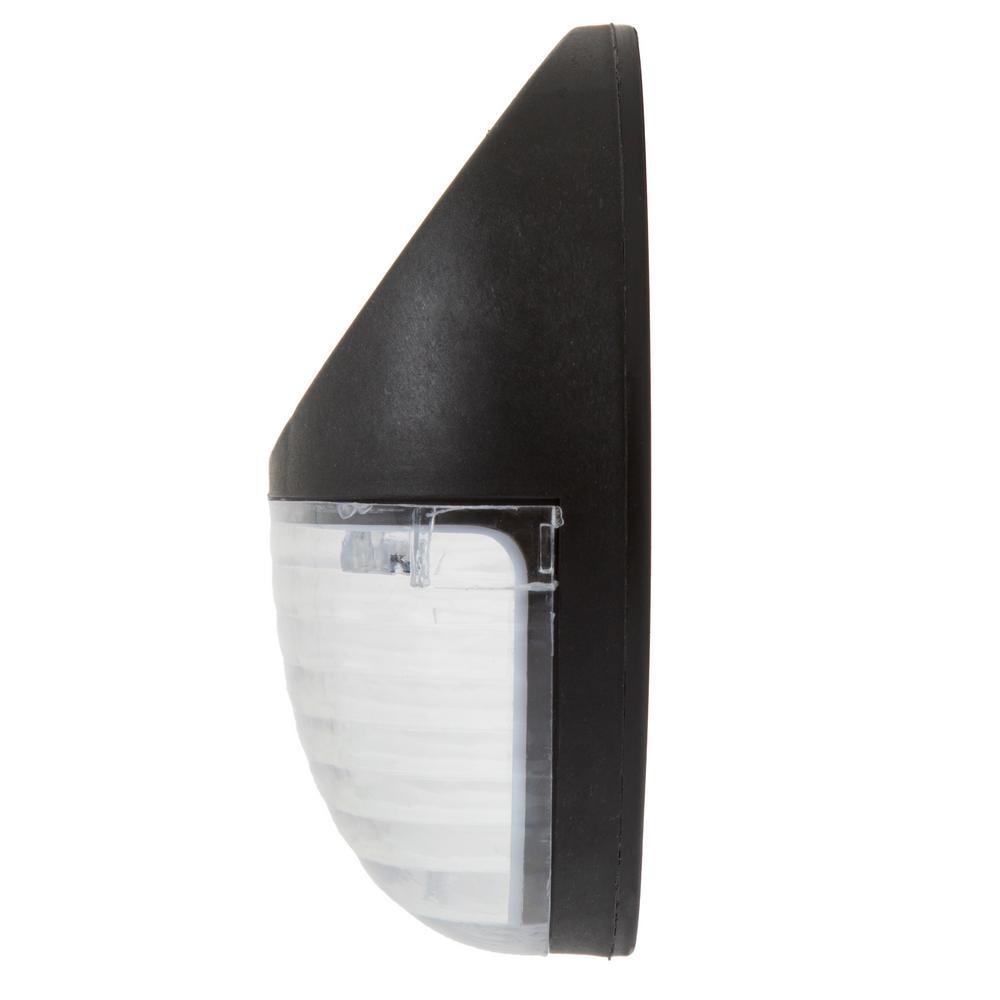 Solar Powered Black Round LED Light (4-Pack) - Super Arbor