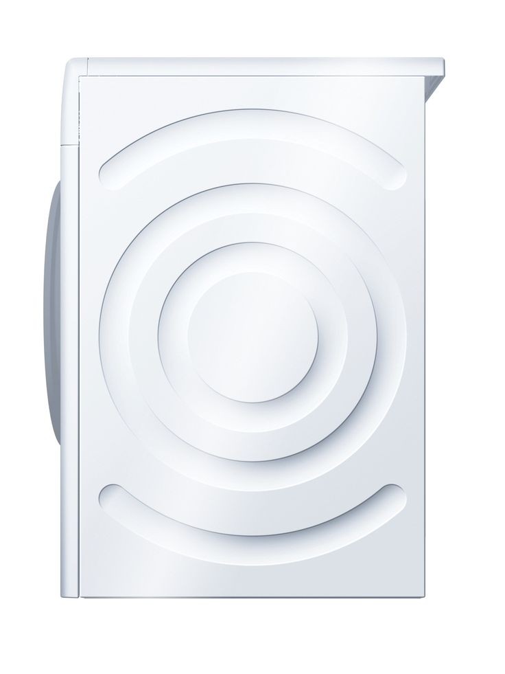 Bosch 800 4-cu ft Stackable Ventless Electric Dryer (White/Chrome) ENERGY STAR
